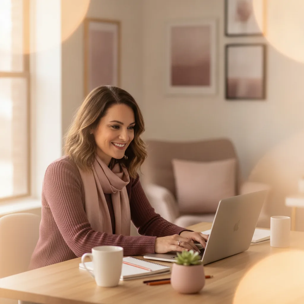 Creative woman entrepreneur